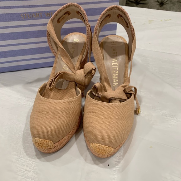 Stuart Weizmann wedge espadrilles - Picture 2 of 6